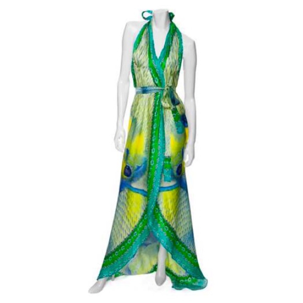 Gorgeous Camilla silk wrap dress